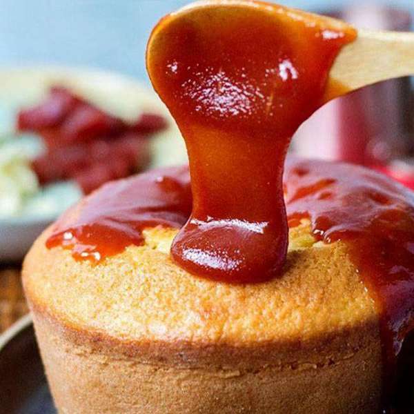 Calda de Goiabada para Bolo
