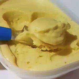 Sorvete de Manga Cremoso