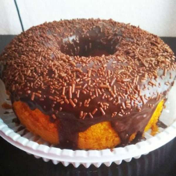 Bolo de Cenoura com Óleo