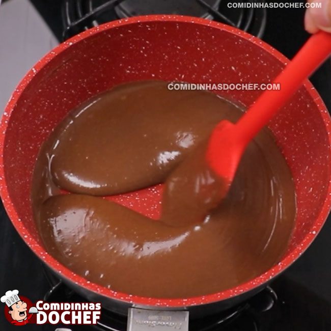 Calda de Chocolate para Bolo com Leite Condensado - Passo 4