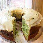 Bolo Verde de Limão com Gelatina e Iogurte