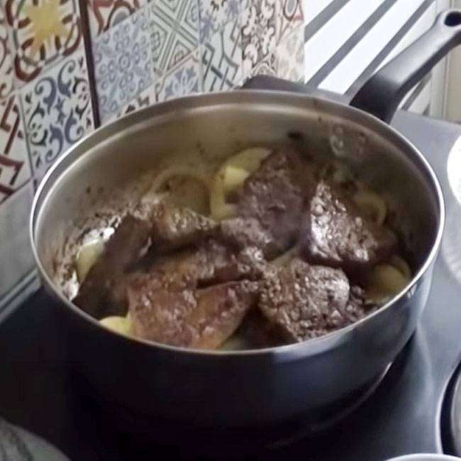 Fígado de boi frito - Receitas 123