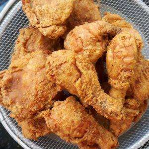 Frango à Passarinho Empanado