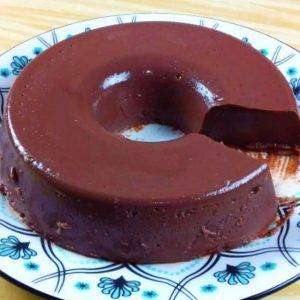 Flan de Chocolate