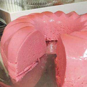 Flan de Morango
