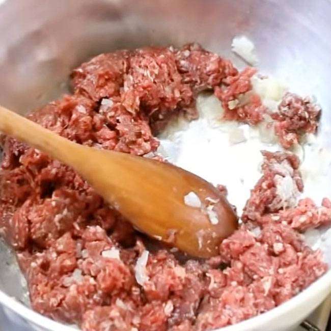 Macarrão com Carne Moída