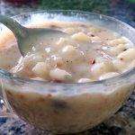 Canjica com Amendoim