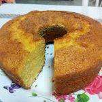Bolo de Fubá Cozido