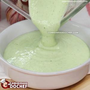 Molho Verde Com Leite