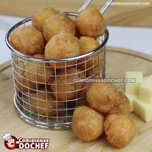 Bolinha de Queijo 3 Ingredientes