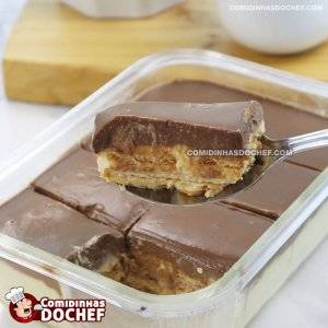 Pavê de Creme e Chocolate