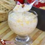 Canjica Amarela com Leite Condensado