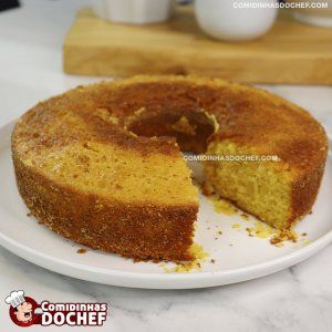 Bolo de Milho Fácil Sem Farinha de Trigo