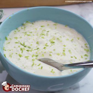 Mousse de Limão 3 Ingredientes