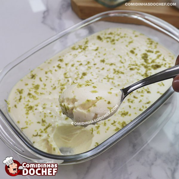 Mousse de Limão Natural