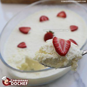Sobremesa de Leite Ninho no Liquidificador