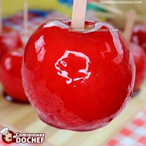 Maçã do Amor para Festa Infantil