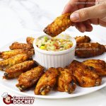 Meio da Asa Temperada