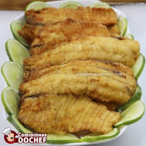 Peixe Frito para Porção