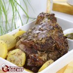 Pernil de Cordeiro com Vinho