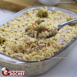Salada de Macarrão Gelado