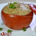 Tomate Recheado no Forno