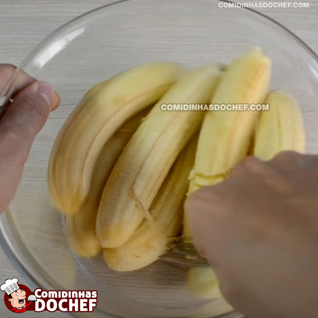 Doce de Banana Cremoso - Passo 1