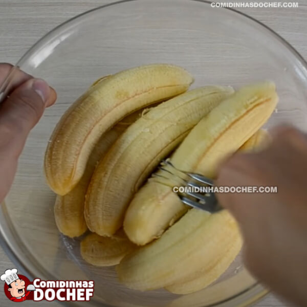 Doce de Banana Simples - Passo 1