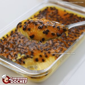 Mousse de Maracujá com Creme de Leite