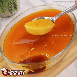 Pudim de Travessa Simples e Fácil