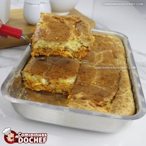 Torta de Frango Cremosa