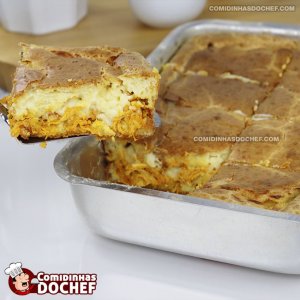Torta de Frango de Liquidificador Cremosa