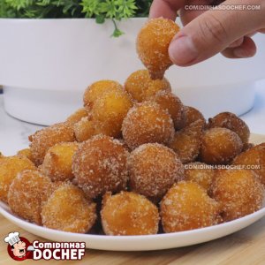 Bolinho de Cenoura Frito