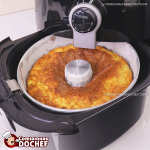 Bolo de Laranja na AirFryer