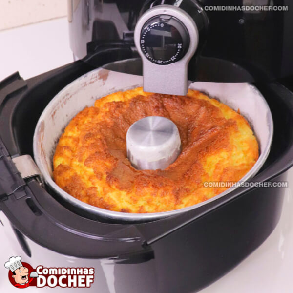 Receita De Bolo Na Airfryer Super Fofinho