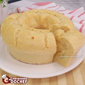 Bolo de Pão de Queijo Simples