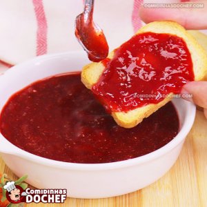 Geleia de Morango para Cheesecake