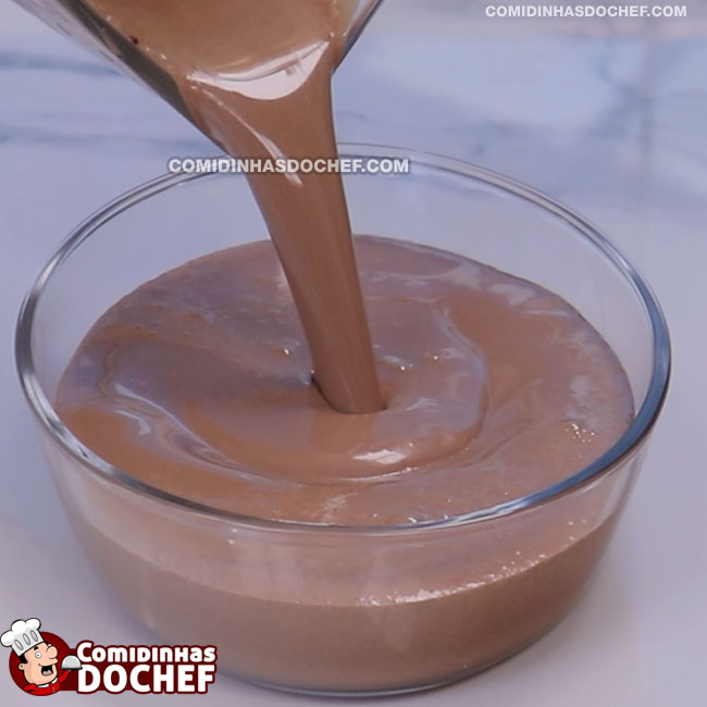 Sobremesa de Chocolate Gelada - Passo 5