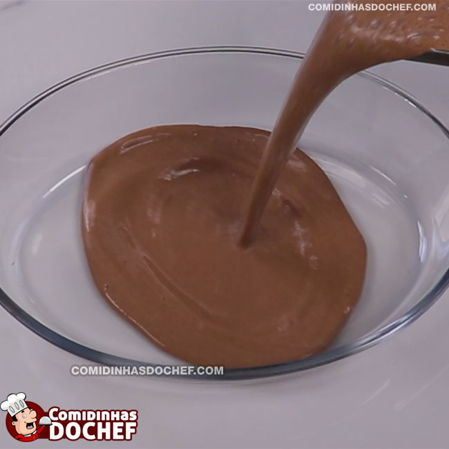 Sobremesa de Chocolate com Leite Condensado - Passo 5