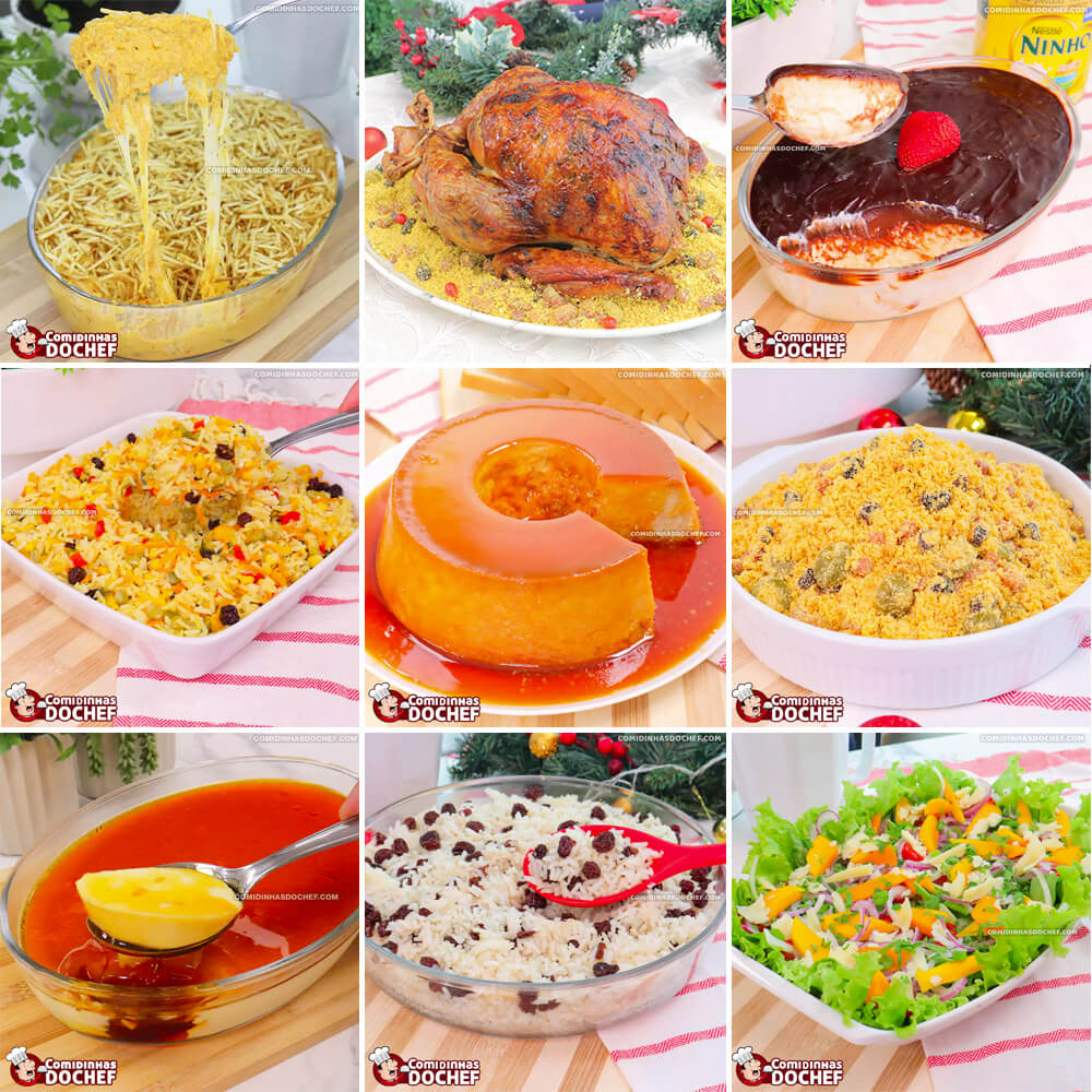 comidas de natal receitas