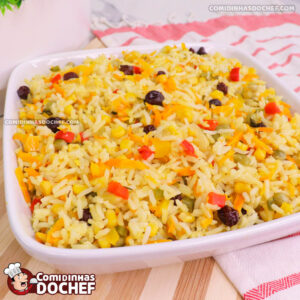 Arroz à Grega com Passas