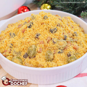 Farofa de Natal com Bacon