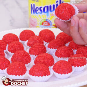 Docinho de Morango para Festa