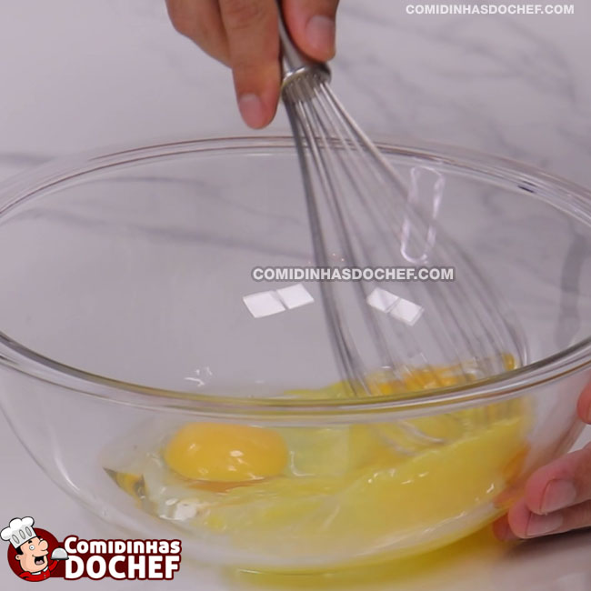Omelete Saudável - Passo 1