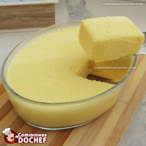 Sobremesa de Abacaxi com Creme de Leite