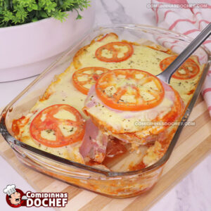 Lanche de Forno com Pão de Forma Com Presunto e Queijo Cremoso