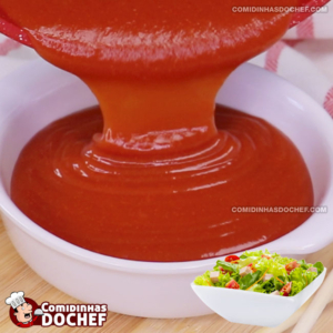 Molho Agridoce para Salada