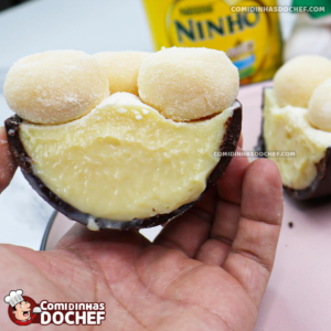 Ovo de Páscoa de Leite em Pó