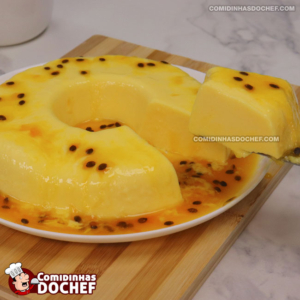 Pudim de Maracujá com Gelatina