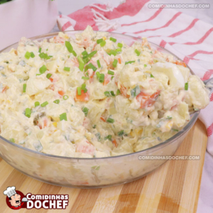 Salada de Batata com Ovo